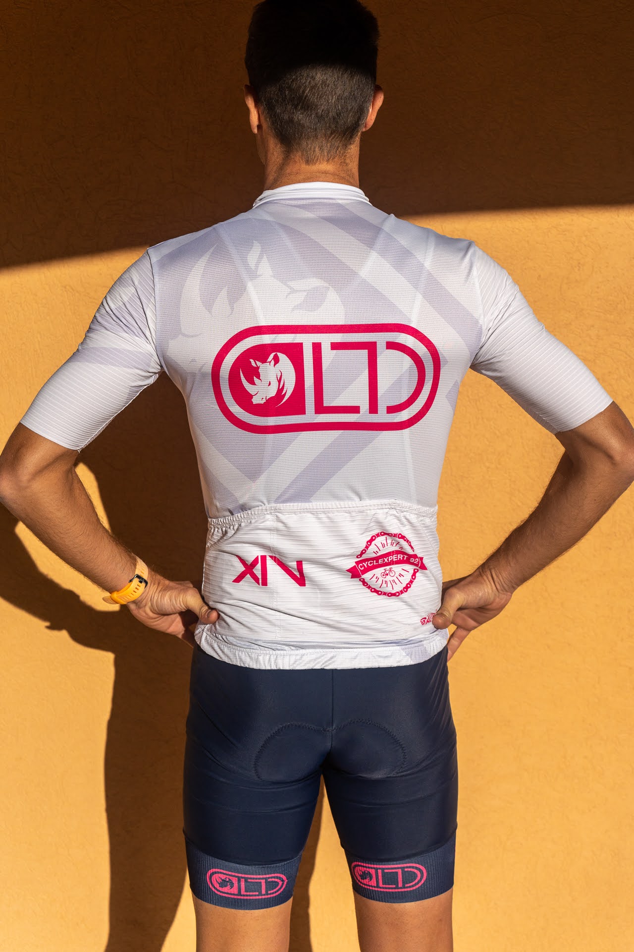 Image d'illustration principale du produit Jersey Team (Blanc/Rose) par LTD Coaching