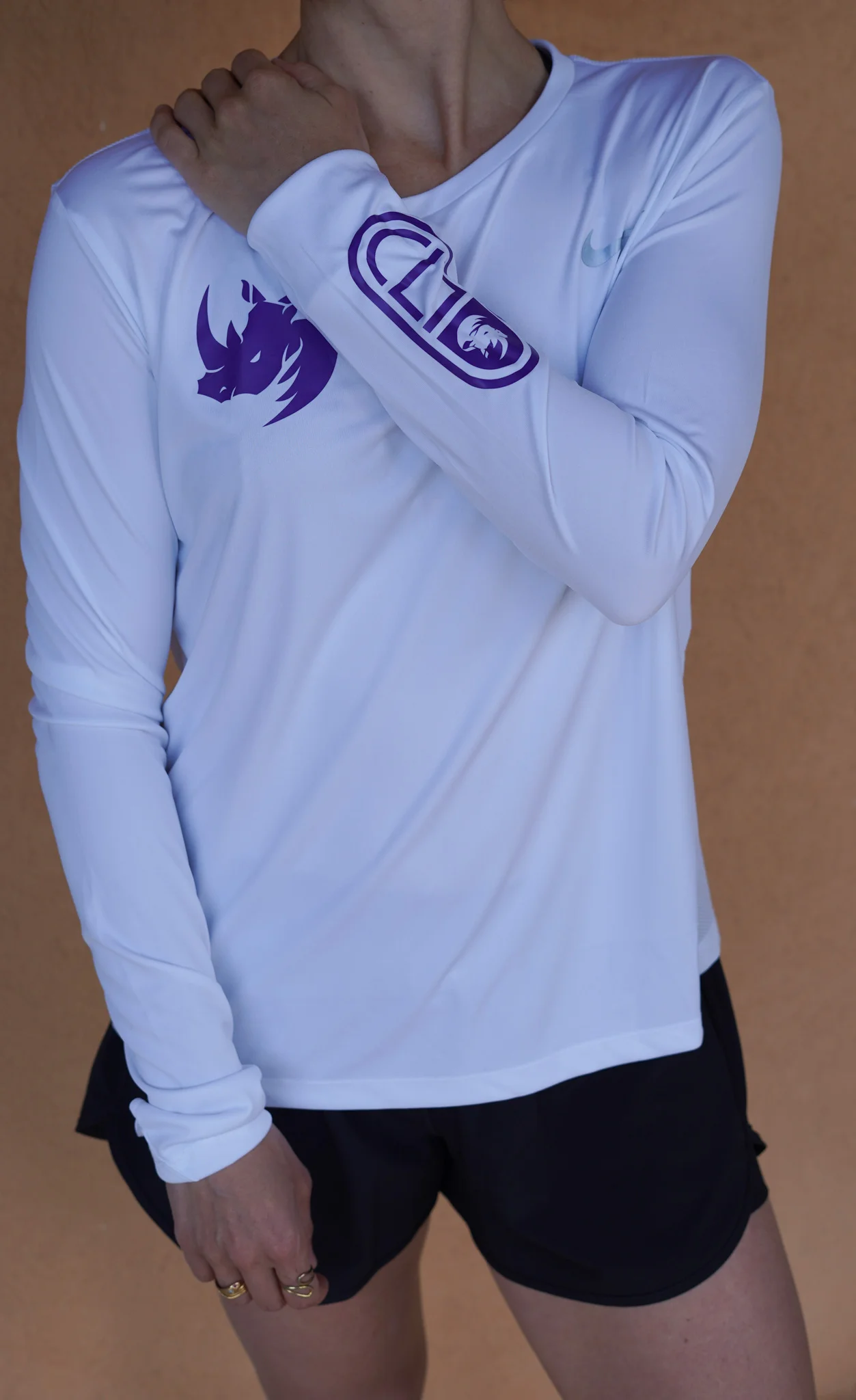 Image d'illustration principale du produit T-Shirt Running ML (Blanc) par LTD Coaching