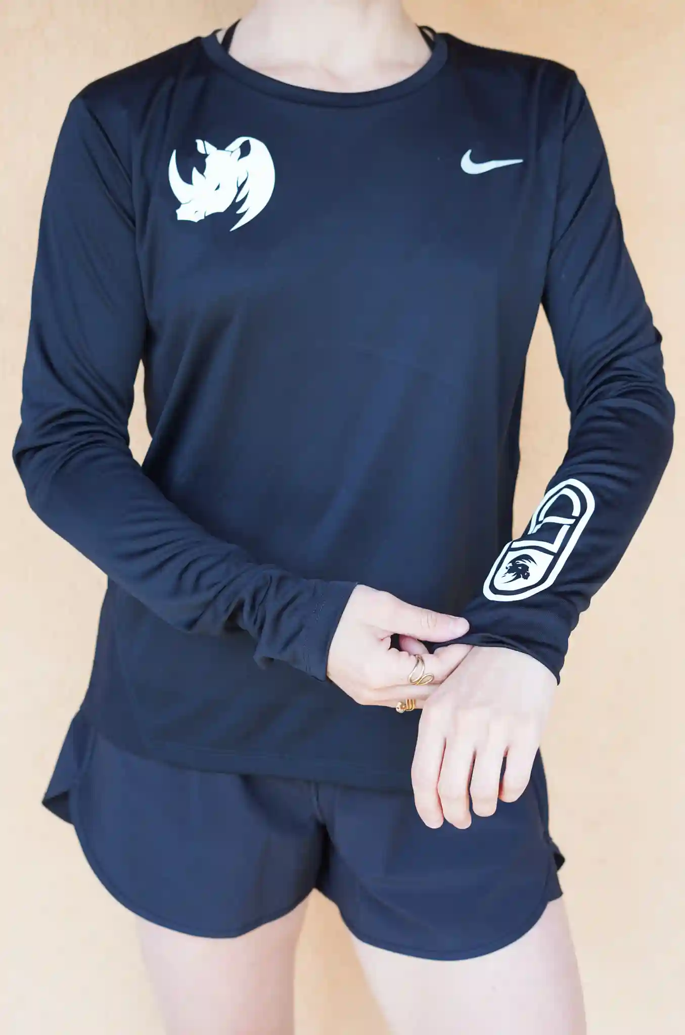 Image d'illustration principale du produit T-Shirt Running ML (Noir) par LTD Coaching