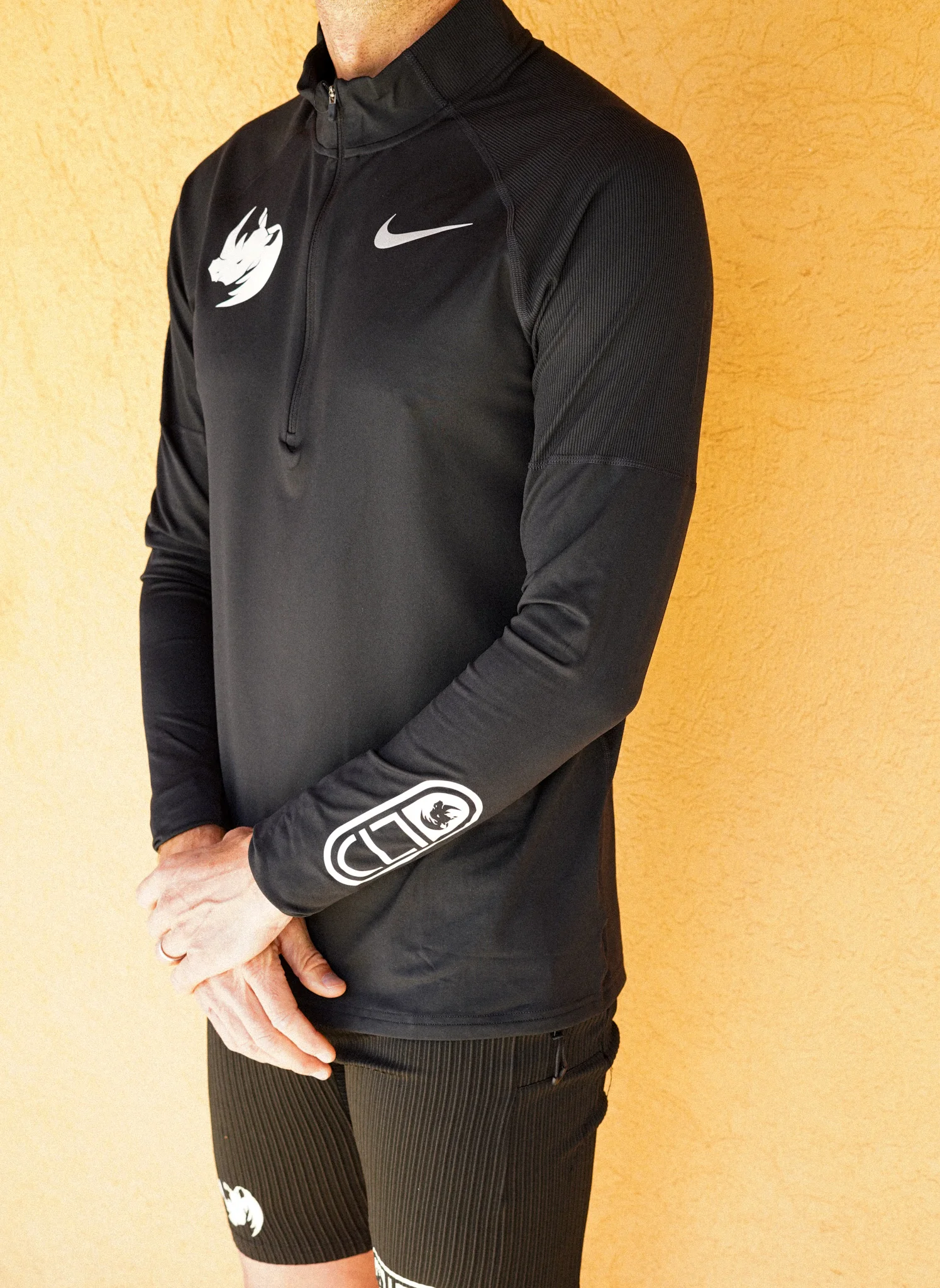 Image d'illustration principale du produit T-Shirt Running ML (Noir) par LTD Coaching