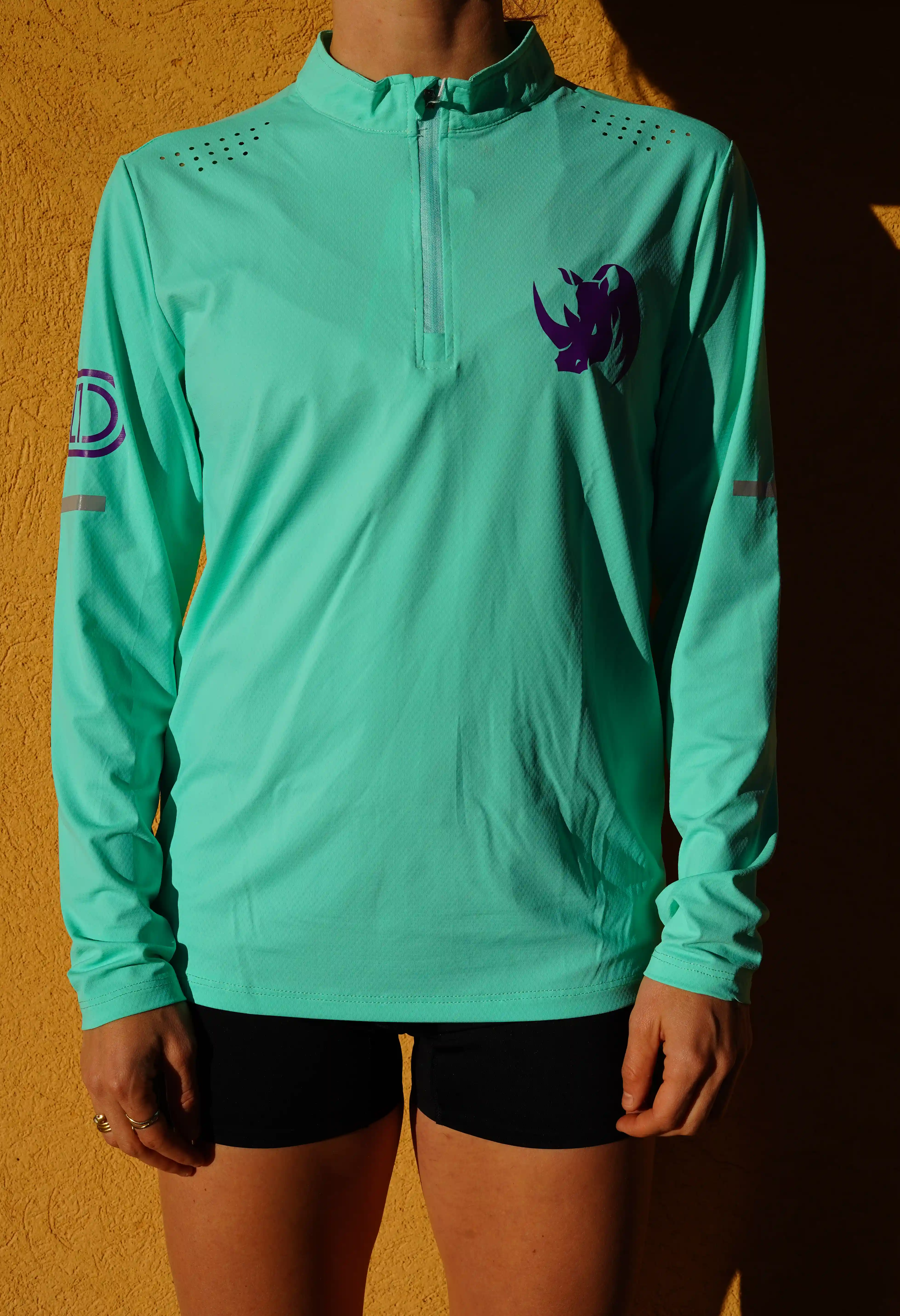 Image d'illustration principale du produit T-Shirt Running ML (Vert d'eau) par LTD Coaching