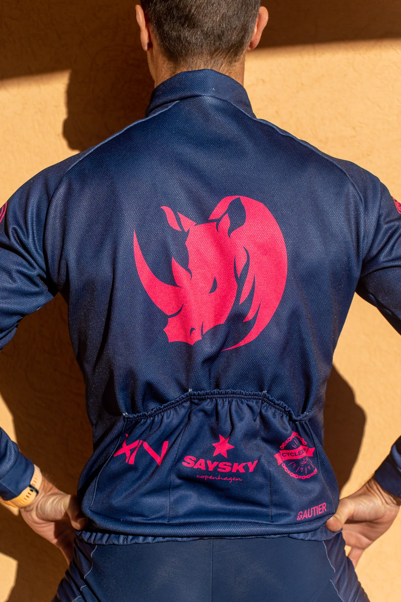 Image d'illustration principale du produit Veste de mi-saison (Bleu/Rose) par LTD Coaching