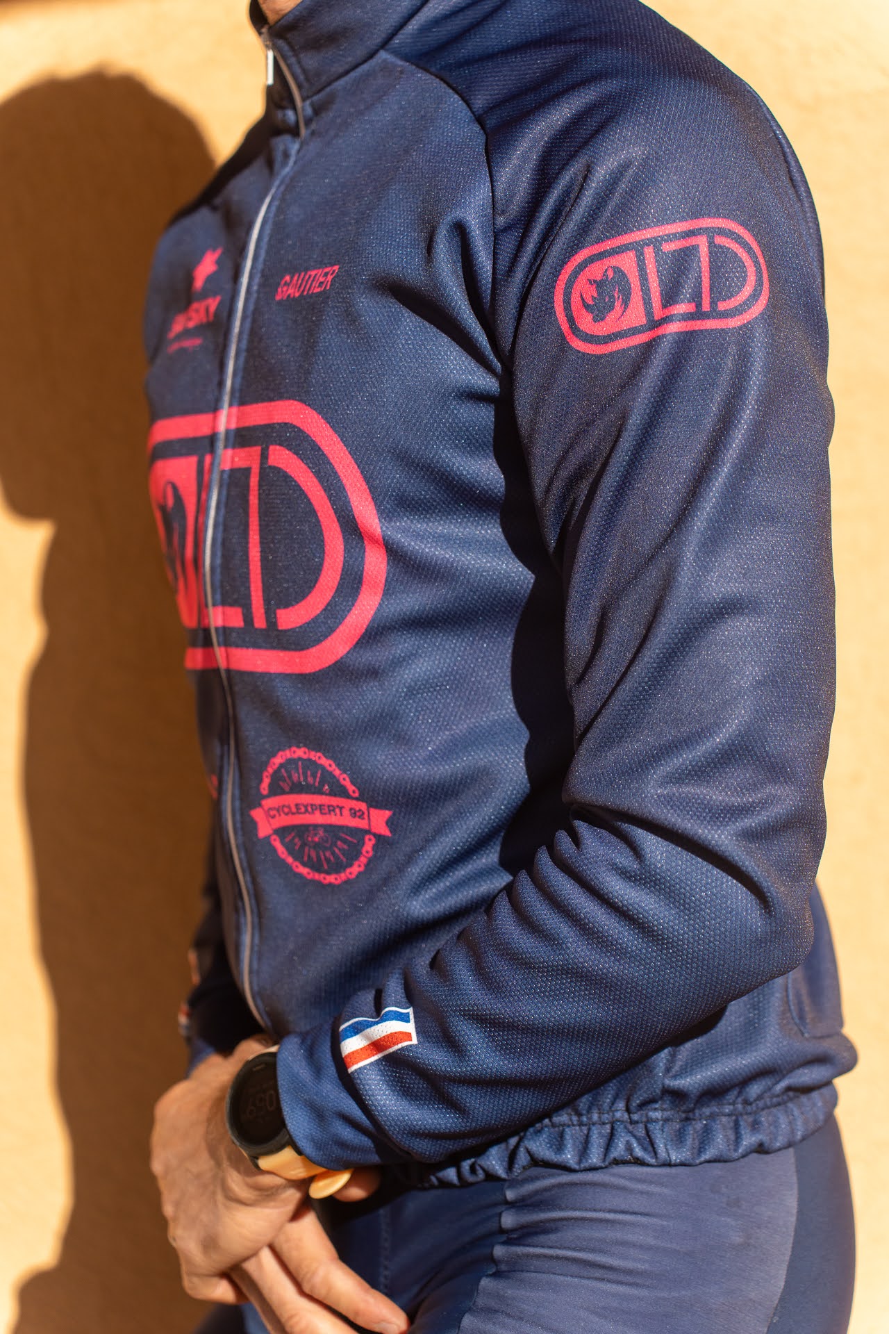 Image d'illustration principale du produit Veste de mi-saison (Bleu/Rose) par LTD Coaching